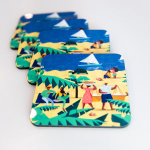 Cayman Cookie Coasters